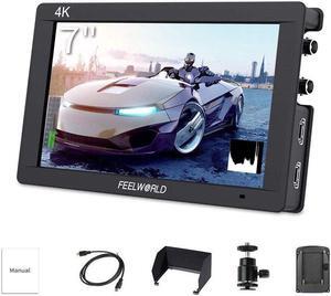 FEELWORLD FW703 7 Inch DSLR On Camera Field Monitor 3G SDI 4K HDMI Input Output Video Assist Peaking Focus IPS Full HD 1920x1200
