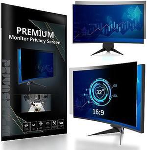 32 Inch Computer Privacy Screen Filter for 16:9 Widescreen Computer Monitor Computer Screen Protector Computer Screen Privacy Shield Anti Glare and Blue Light