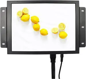 VSDISPLAY 10.4 Inch 800x600 Portable LCD Monitor VS104ZJ01 Extra Display Screen with HD-MI DVI VGA Input,Built-in Dual Speakers