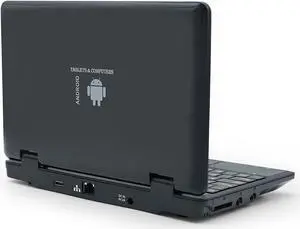 Portable Laptop Computer, 7 Inch Mini Laptop Powered by Android 5.1.1 OS, Quad Core, 8gb ROM, HDMI, WiFi- Black, 4-10.99 inches, 7VS500