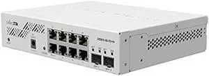 Mikrotik CSS610-8G-2S+in Cloud Smart Switch 8X Gigabit Ethernet Ports 2X SFP+ Ports for 10G Fiber and PoE-in