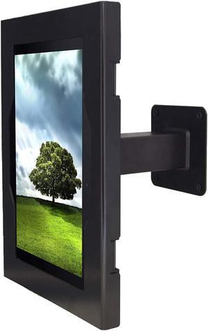 TABcare Security Metal Case for Galaxy TAB A 10.1 2019 with 360 Swivel & 180 Tilting Stand (Black)