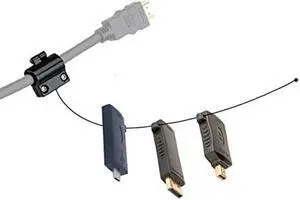 DigitaLinx Liberty Patented HDMI 4K Adapter Ring with DisplayPort, Mini DisplayPort & USB-C adapters for Device connectivity for Conference Rooms. PC, Laptop, iPad, MacBook, Galaxy, Chromebook