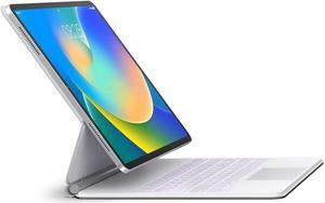 Keyboard Case for iPad Pro 12.9 inch 2022-6th / 2021-5th / 2020-4th / 2018-3rd Generation - Magnetic Keyboard Case with Multi-Touch Trackpad - Floating Cantilever Stand- Backlit Wireless Keyboard