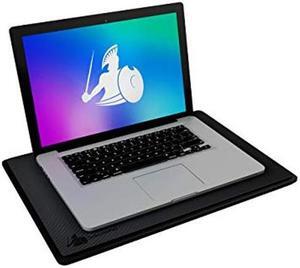 DefenderPad Laptop EMF Radiation Protection & Heat Shield by DefenderShield - EMF Blocker Lap Pad & 5G Protector Computer Lapdesk Compatible with up to 17" Laptop, Chromebook, MacBook (Black)