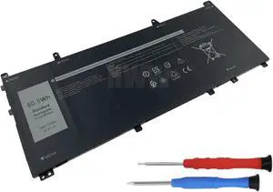 K KYUER HWW New 11.4V 80.5Wh 6709mAh VG661 Replacement Battery Compatible with Dell Alienware X14 R1 R2 V4N84 Series