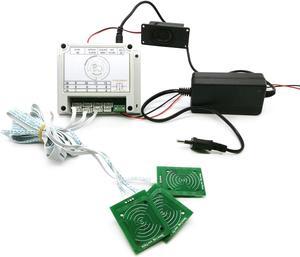 BearHoHo Room Escape Props 3 RFID Reader,3 IC Card One to One to Unlock Chamber of Secrets Game Prop (3 Sensor, with Audio)