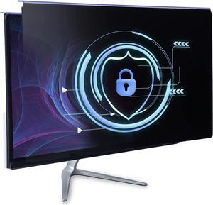 DEJIMAX 32 Inch Computer Privacy Screen Filter Hanging, for 16:9 Widescreen Monitor Privacy Shield Screen Protector Anti Glare and Blue Light