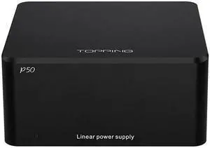 LEAUDIO Topping P50 Linear Power Supply for Topping D50/D50s/DX3 Pro/A50 110V-240V (Black)