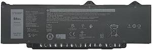 EPYOBW DR02P Laptop Battery 54Wh 4623mAh 3-Cells 11.4V Compatible with Dell Latitude 5440 5540 / Precision 3480 3580 Series 2X1V9