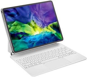 Wainyok Magic-Style Keyboard Case for iPad Pro 12.9 inch (2022 6th Gen/ 2021 5th Gen/ 2020 4th Gen/ 2018 3rd Gen), Wireless Bluetooth Keyboard with Trackpad, Backlit, Detachable Magnetic Slim Folio