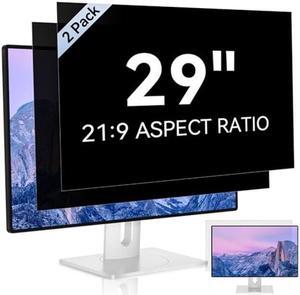 [2 Pack] 29 Inch Computer Privacy Screen for 21:9 Aspect Ratio Widescreen Monitor, Eye Protection Anti Glare Blue Light Computer Monitor Privacy Filter, Removable Anti-Scratch 29in Protector Film