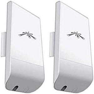 Ubiqui Networks Nanostation M5 Locom5 Indoor/Outdoor Airmax Cpe 5Ghz High-Power 2X2 Mimo Point To Point Ptp Bridging (2-Pack)