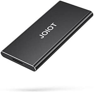 JOIOT 2TB Portable SSD External Solid State Drive Fast Speed Flash Drive SSD up to 500 MB/s Read Type C USB 3.1 for Gaming Windows Mac OS PC Mackbook PS4 Xbox one (Black)