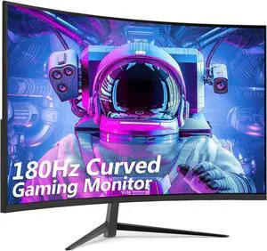 Z-Edge 24-inch Curved Gaming Monitor 180Hz Refresh Rate, 1ms MPRT, FHD 1080 Gaming Monitor, R1650 Curved, UG24 AMD Freesync Premium Display