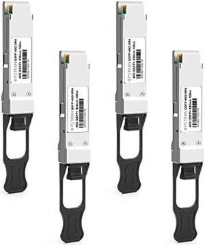 OPSTRAN 40GBASE-SR4 QSFP+ Optical Transceiver Module Compatible for Juniper QFX-QSFP-40G-SR4 EX-QSFP-40GE-SR4 QSFPP-40GBASE-SR4 40G QSFP+ SR4 850nm 150m DDM MTP/MPO-12 MMF 4 Pack