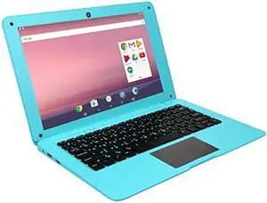 Laptop Computer- 10.1" Inch Kids Laptop Computer Powered by Android 7.1.1 -Quad Core Processor- 2+32gb ROM-Bluetooth-HDMI-WiFi- Blue