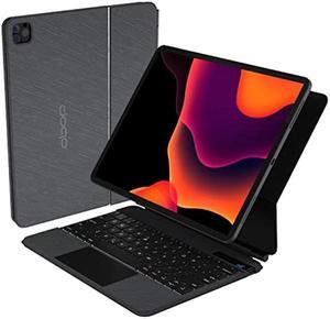 doqo Magnetic Keyboard Case for iPad Air 5th Generation(2022)/iPad Air 4th Generation(2020), Backlit Wireless Keyboard with Multi-Touch Trackpad for iPad Pro 11 2018/2020/2021