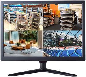 Cocar 18.5" CCTV Monitor, 16:9 BNC Monitor with YPbPr/BNC/VGA/HDMI/Audio Jack, TFT LCD Display for Home Security Systems Surveillance Camera STB PC VESA Wall Mounting 1336x768