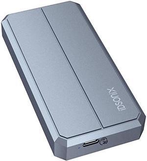iDsonix 40Gbps M.2 Nvme ssd Enclosure, Aluminum Nvme Enclosure Triple Cooling Support Auto Sleep ssd 2280 M-Key with 2 in 1 USB 4.0 Cable, Compatible with Thunderbolt 3/4 USB 3.2/3.1/3.0/Type c