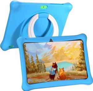 SGIN Tablet for Kids 2GB RAM 64GB ROM, 10 Inch Android 12 Kids Tablet with Case with Parental Control APP, Dual Camera, WiFi, Educational Games,iWawa Pre Installed (Blue)
