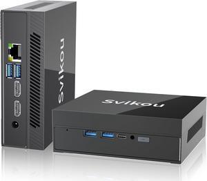 Svikou [(Win 11Pro & Office 2019)]  Mini Computer N5105(up to 2.9 GHz) DDR4 16GB RAM 512GB NVMe SSD Mini PC 4M Smart Cache Support Dual-Band WiFi/4K@60Hz Output/Type-C/USB 3.0/HDMI/LAN (16+512GB)