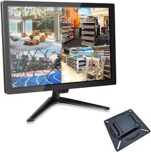 Cocar 19.5" CCTV Monitor - 16:9 1600x900 BNC/YPbPr/VGA/HDMI/Audio In/Out, VESA Wall Mounting TFT LCD Security Camera Monitor for Home Surveillance Systems PC STB DVR