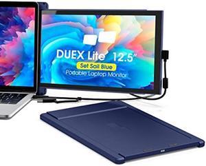 Duex Lite Mobile Pixels (2023 Version) 12.5" Portable Monitor, FHD 1080p Laptop Screen Extender HDMI Laptop Monitor USB C Plug and Play,Windows/Mac/Linux/Switch/Android Compatible (Set Sail Blue)