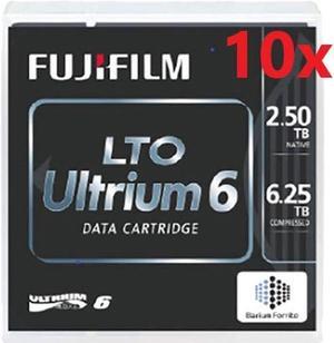 Fuji LTO Ultrium 6 Tape Cartridge 10 Pack
