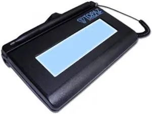 Topaz T-LBK462-B-R 1x5 Backlit LCD Serial Signature Capture Pad - Serial RS232 connection