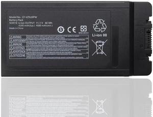 CF-VZSU0PR CF-VZSU0PW Battery for Panasonic Toughbook CF54 CF-54 Mk1 Mk2 Mk3 Series 54 Gloved Multi Touch,54 Lite, 54 Performance, 54 Prime CF-54F9001KM CF-VZSU0GW CF-VZSU0KR 11.1V 46Wh/4200mAh/6-Cell