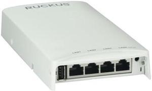 Ruckus Networks H550 Series Wi-Fi 6 Wall-Mounted Indoor Access Point and Switch (901-H550-US00)