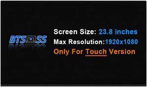 Screen Replacement LM238WF5-SSE5 for HP 24-df0137c 24-df0076 24-df1056 24-df1076 24-df1367C 24-df0014 24-df1237C 24-df1270 L91416-002 L66617-001 LM238WF5 SS E5 LCD Touch Display Panel FHD 1080P