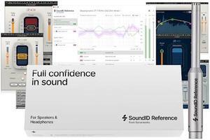 AudioDeluxe Sonarworks SoundID Reference for Speakers & Headphones with Measurement Microphone and Waves Musicians 2 Bundle