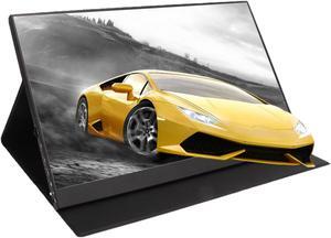 Portable Monitor, 17.3Inch 2560x1440 2K FHD Laptop Monitor Type C HDMI Computer Display IPS Gaming Monitor with 2 Way Speaker for PS4, PS3, Switch, etc