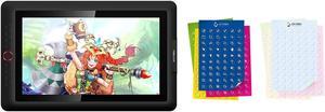 XP-PEN Artist 15.6 Pro Drawing Tablet with Screen Computer Graphics Tablet 120% sRGB with 8192 Levels Tilt Function Battery-Free Stylus & Shortcuts Stickers