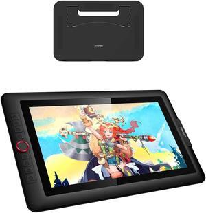 Drawing Tablet with Screen XP-PEN Artist 15.6 pro Computer Graphics Tablet 120% sRGB with Battery-Free Stylus Full-Laminated Technology & XP-PEN AC41 Graphics Tablet Stand