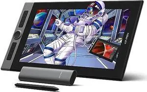 XPPen Innovator 16 Pen Display 15.6 Inch Drawing Monitor Full-Laminated Technology Graphics Monitor with Tilt Support Passive Pen and 8 Customizable Shortcut Keys(Supports 92% Adobe RGB Color Gamut)