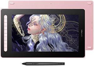 XPPen Artist 16 2nd Drawing Pen Display with Battery-Free X3 Stylus and 10 Customized Hot Keys, Full-Laminated Digital Art Tablet for Mac, Windows, Chromebook, Android(127% sRGB,15.4" Pink)
