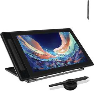 HUION Kamvas Pro 13 2.5K QHD Graphics Monitor Drawing Tablet Bundle with PW550 Battery-Free Stylus, PenTech 3.0+
