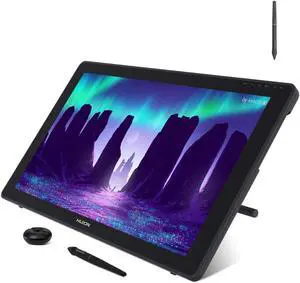 HUION KAMVAS 22 Drawing Tablet with Screen Bundle with PW550 Battery-Free Stylus, PenTech 3.0+