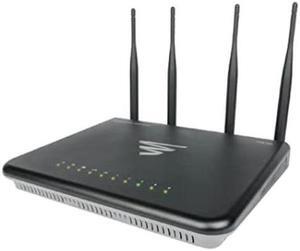 Williams AV WF WR10 Wireless Access Point; for WaveCAST Systems; 4 5dBi Detachable Omni-Directional Antennas; 2.4GHz at 1000 Mpbs, 5GHz at 2167Mbps; (1) WAN Port, (4) LAN Ports and (1) USB 3.0 Port