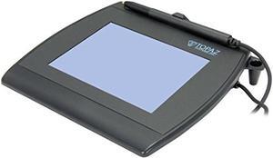 Topaz Signature Capture Tablet With Interactive LCD Display - Backlit LCD - Active PenUSB, Serial