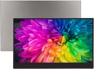 Asixxsix 15.6 inch 4K Portable Monitor IPS Screen with HDR and FreeSync, 4096 Levels Pressure Sensitivity Stylus, Multigesture Touch, 10000mah Battery, Wireless Screen Projection, for