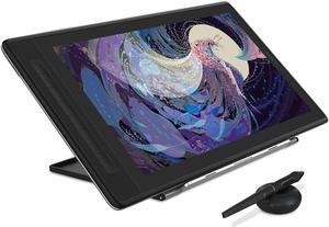 HUION KAMVAS Pro 16 2.5K QHD Drawing Tablet with Screen QLED Full-Laminated Graphics Tablet with Battery-Free Pen, 15.8-inch Digital Art Tablet Compatible with Mac, PC, Android & Linux