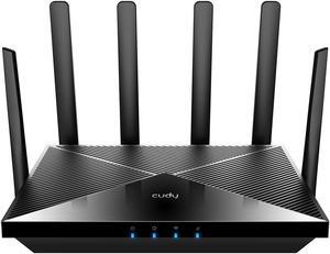 Cudy New 5G NR SA NSA AX3000 WiFi 6 CPE Router, AX3000 Dual SIM 5G Cellular Router, Qualcomm IPQ5018, SDX62, 4 x 4 MIMO, Detachable Antennas, Band Lock, VPN, Zerotier, Cloudflare, P5