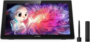 Drawing Tablet with Screen XPPen Artist 22 2nd Computer Graphics Tablet 122% sRGB with 8192 Levels Tilt Function Battery-Free Stylus, 21.5inch Pen Display Compatible with Windows, Mac, Linux