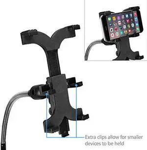 BoxWave Stand and Mount Compatible with Galaxy Note Pro 12.2 - Vantage Tablet Mount Floor Stand - Gooseneck, Floor Viewing Stand
