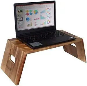 Victor DC075 High Rise Foldable Acacia Wood Laptop Stand Victor DC075 High Rise Foldable Acacia Wood Laptop Stand