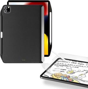 SwitchEasy Leather Texture CoverBuddy iPad Pro Case 11" Compatible with Magic Keyboard & Paper Texture Screen Protector 11"